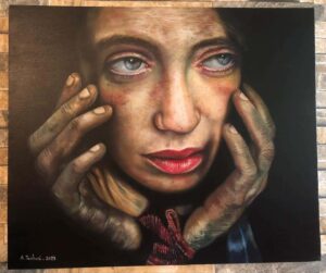 Hope…Evocative and Incredible oil painting