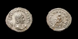 Incredible and majestic Billion Roman coin depicting the beautiful Roman Empress Otacilia Severa.