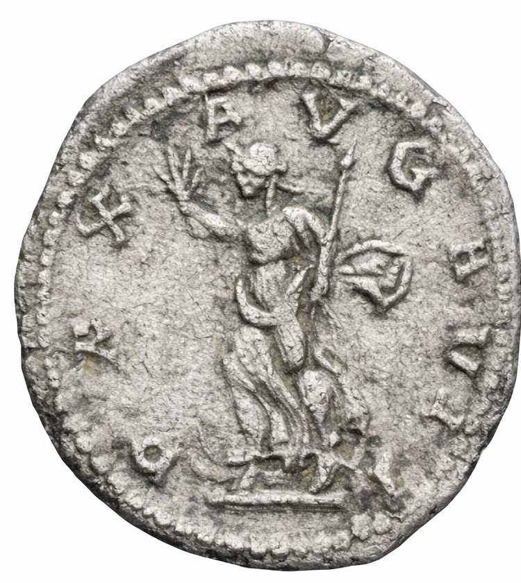 Silver Denarius of the Roman Emperor Elagabalus - Image 2