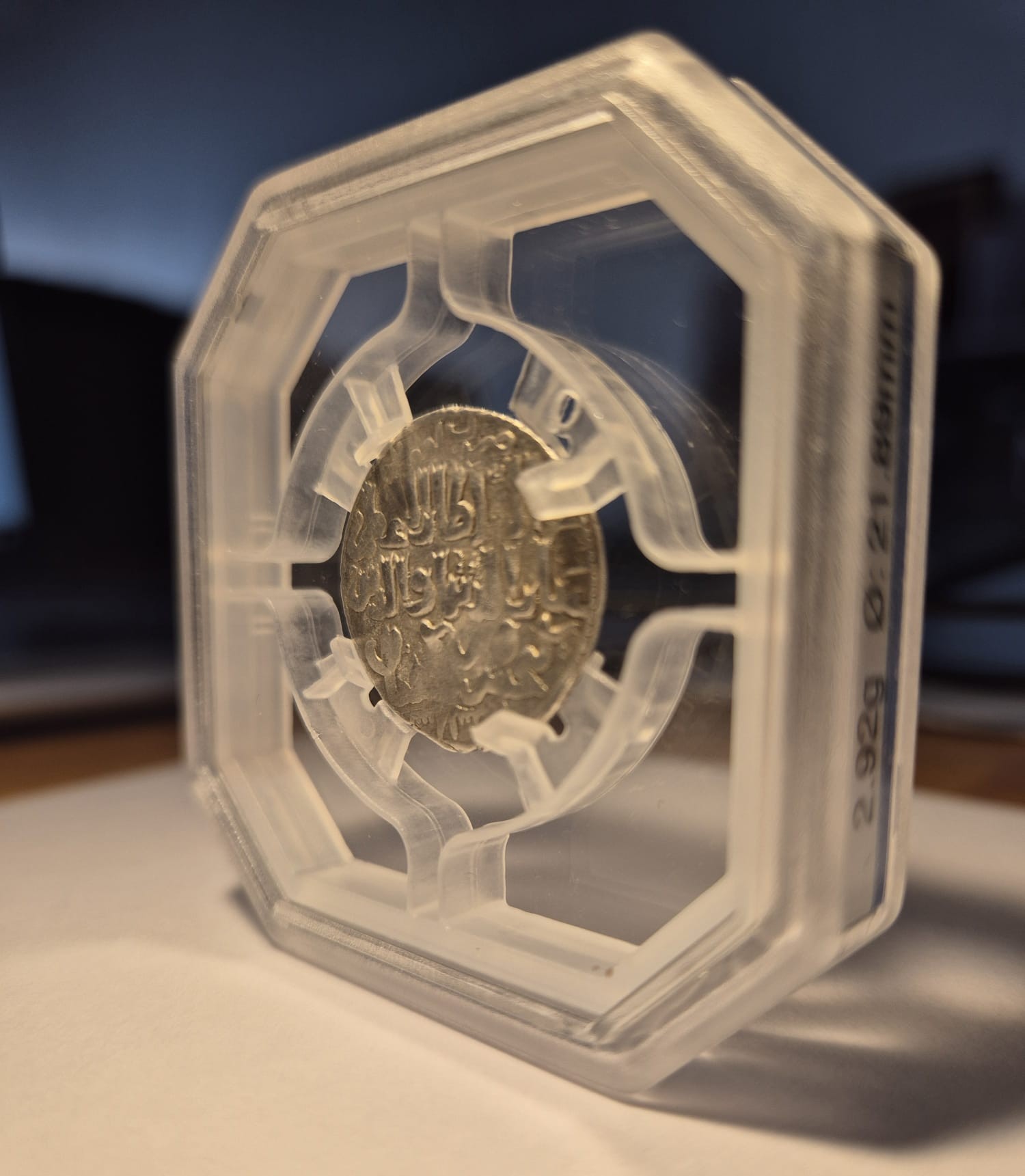 Seljuk Lion and Sun coin, Kaykhusraw II silver dirham, Seljuk Sultanate coin, Konya mint dirham, medieval Islamic coin, Seljuk silver coin 1242 AD, lion and sun dirham, rare Seljuk coin, GENI graded ancient coin, House of Emirates ancient coins